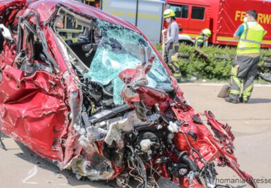 Geisterfahrer verursachte schweren Verkehrsunfall